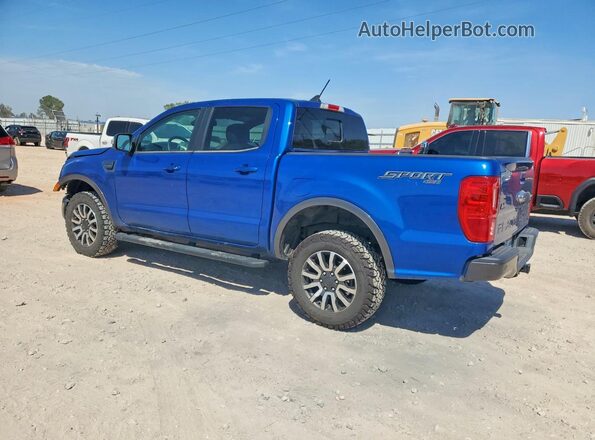 1FTER4FH3KLB00420 2019 FORD RANGER Blue Tył lewy