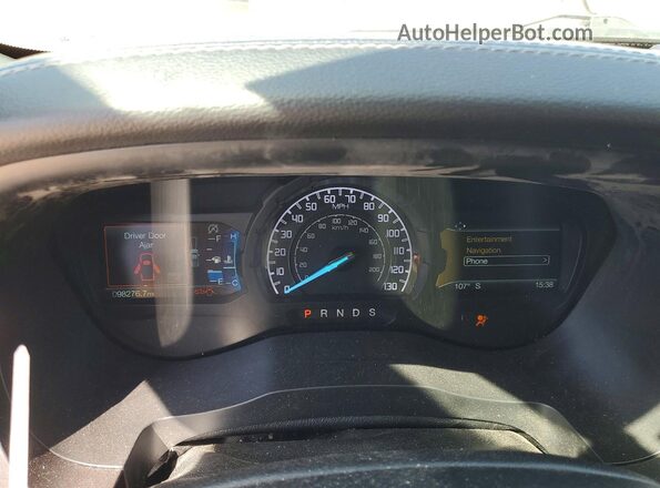 1FTER4FH3KLB00420 2019 FORD RANGER Blue Widok zestawu wskaźników