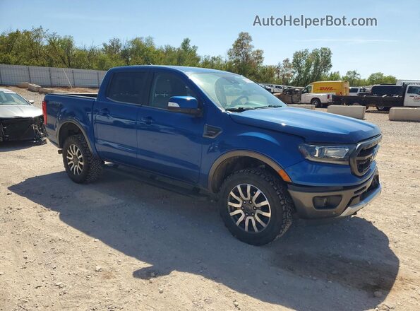 1FTER4FH3KLB00420 2019 FORD RANGER Blue Przód prawy