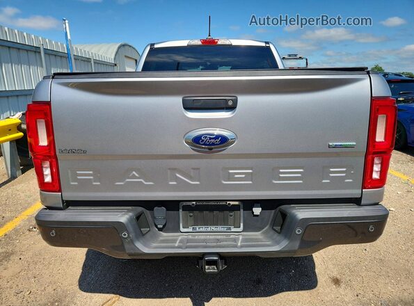 1FTER4FH3LLA33643 2020 FORD RANGER Серебряный Вид сзади