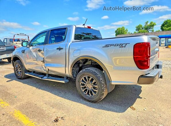 1FTER4FH3LLA33643 2020 FORD RANGER Серебряный Задняя левая четверть