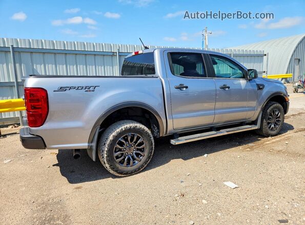 1FTER4FH3LLA33643 2020 FORD RANGER Серебряный Задняя правая четверть