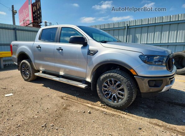 1FTER4FH3LLA33643 2020 FORD RANGER Серебряный Передняя правая четверть