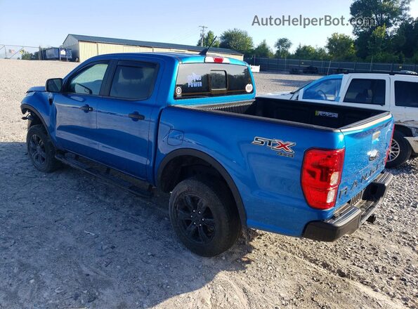 1FTER4FH3NLD06535 2022 FORD RANGER Синий Задняя левая четверть