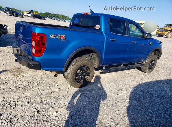 1FTER4FH3NLD06535 2022 FORD RANGER Синий Задняя правая четверть