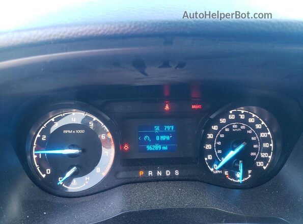 1FTER4FH3NLD06535 2022 FORD RANGER Синий Вид щитка приборов
