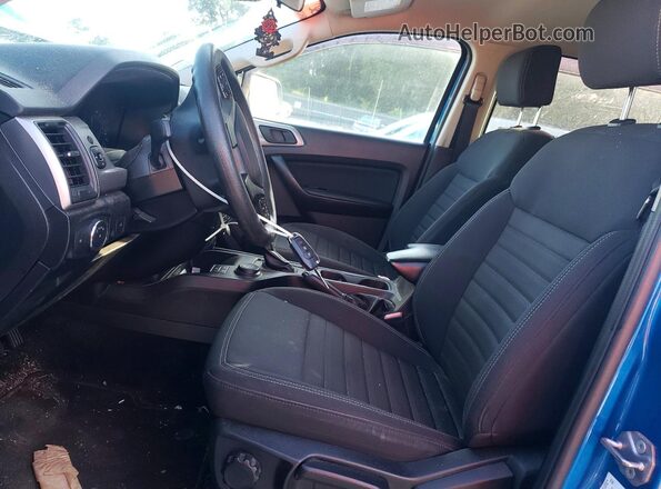 1FTER4FH3NLD06535 2022 FORD RANGER Синий Вид салона спереди
