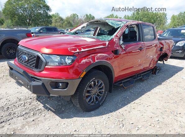 1FTER4FH3PLE05617 2023 FORD RANGER Red Vista tres cuartos delantera izquierda
