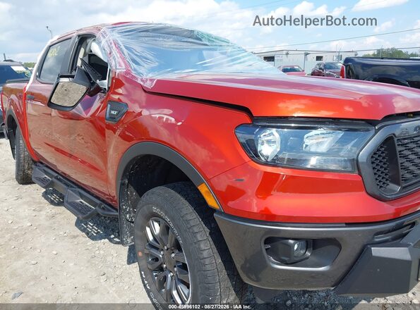 1FTER4FH3PLE05617 2023 FORD RANGER Red Vista interior trasera