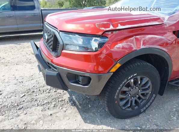 1FTER4FH3PLE05617 2023 FORD RANGER Red Vista del cuadro de instrumentos