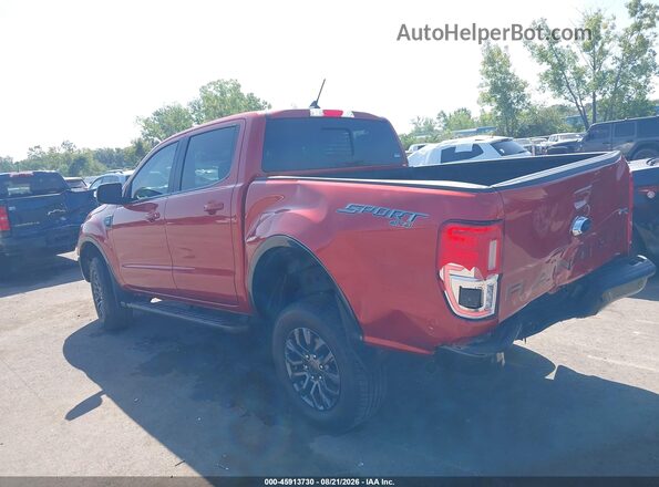 1FTER4FH4KLA33973 2019 FORD RANGER Red Задня ліва чверть
