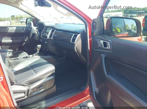1FTER4FH4KLA33973 2019 FORD RANGER Red Вид салону спереду