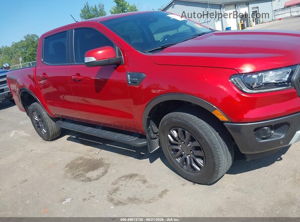1FTER4FH4KLA33973 2019 FORD RANGER Red Вид задньої частини салону