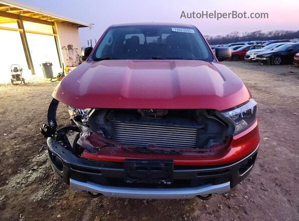 1FTER4FH4KLA61806 2019 FORD RANGER Red წინა ხედი