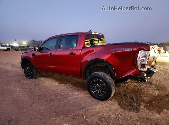 1FTER4FH4KLA61806 2019 FORD RANGER Red უკანა მარცხენა