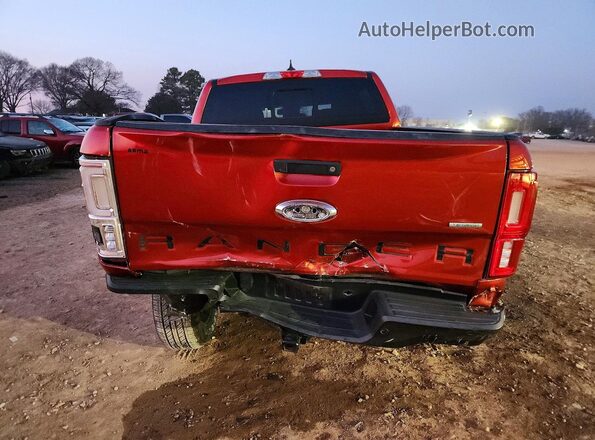1FTER4FH4KLA61806 2019 FORD RANGER Red უკანა ხედი