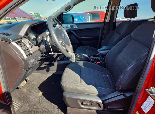 1FTER4FH4KLA61806 2019 FORD RANGER Red წინა სალონის ხედი