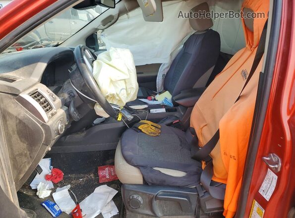 1FTER4FH4KLB03195 2019 FORD RANGER Orange Вид салону спереду