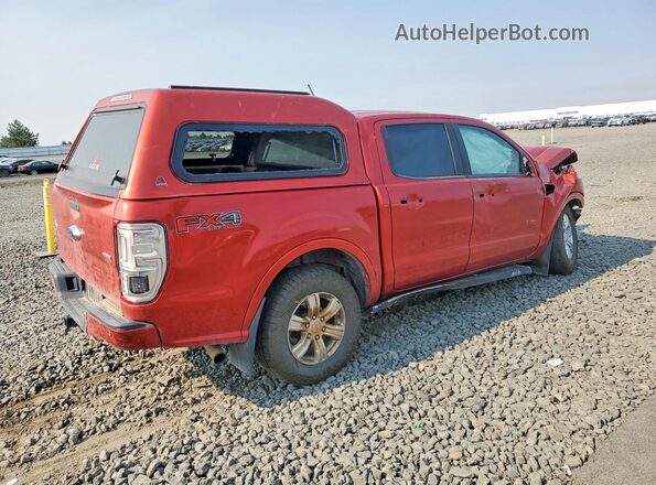 1FTER4FH4KLB03195 2019 FORD RANGER Orange Задня права чверть