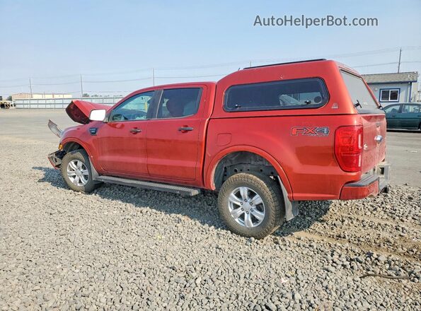 1FTER4FH4KLB03195 2019 FORD RANGER Orange Задня ліва чверть