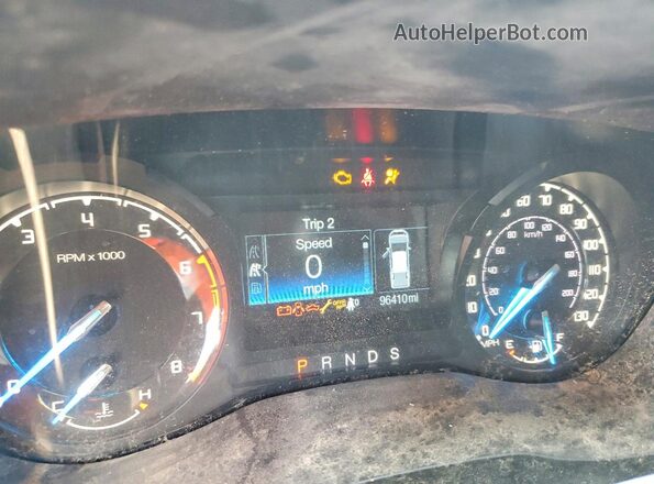 1FTER4FH4KLB03195 2019 FORD RANGER Orange Вид щитка приладів