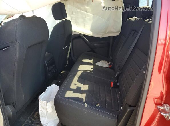 1FTER4FH4MLD43737 2021 FORD RANGER Red უკანა სავარძლების ხედი