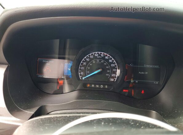 1FTER4FH5KLA01369 2019 FORD RANGER Синий Вид щитка приборов