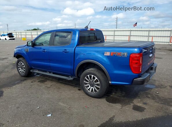 1FTER4FH5KLA01369 2019 FORD RANGER Синий Задняя левая четверть
