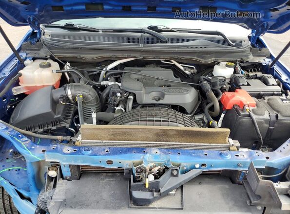 1FTER4FH5KLA01369 2019 FORD RANGER Синий Вид задней части салона