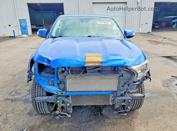 1FTER4FH5KLA01369 2019 FORD RANGER Синий Вид спереди