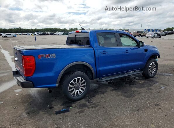 1FTER4FH5KLA01369 2019 FORD RANGER Синий Задняя правая четверть