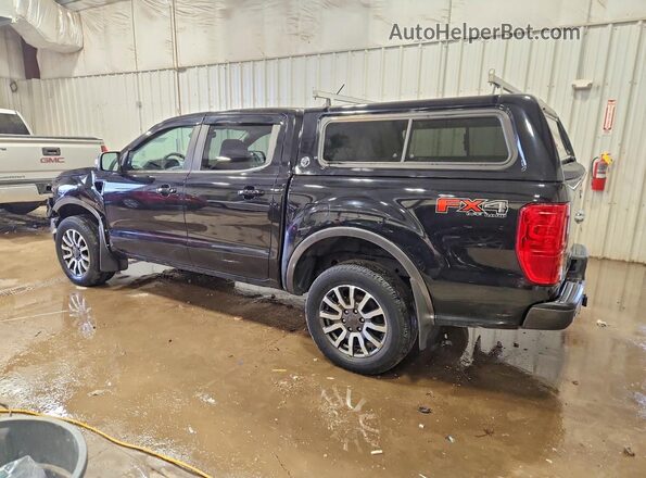 1FTER4FH5KLA06636 2019 FORD RANGER Black Հետևի ձախ