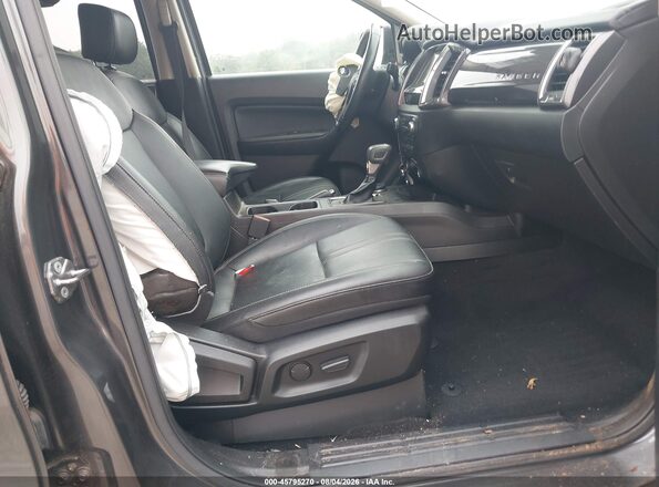 1FTER4FH5KLA12128 2019 FORD RANGER Gray Вид салону спереду
