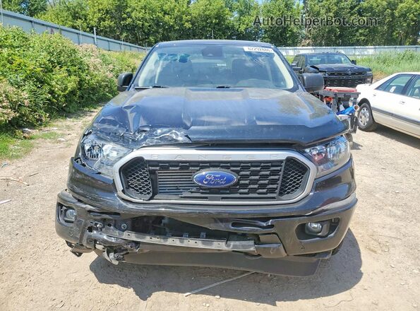 1FTER4FH5KLA46389 2019 FORD RANGER Black Front view