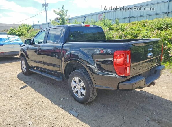 1FTER4FH5KLA46389 2019 FORD RANGER Black Rear left