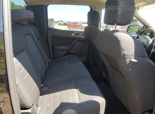 1FTER4FH5KLA46389 2019 FORD RANGER Black Rear seats view