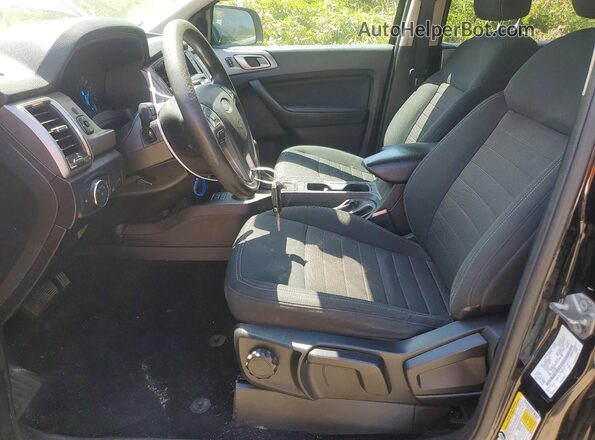 1FTER4FH5KLA46389 2019 FORD RANGER Black Front interior view