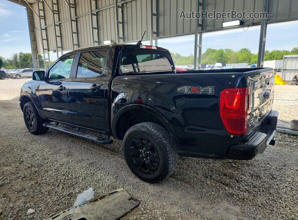1FTER4FH5KLA73026 2019 FORD RANGER Black Հետևի ձախ