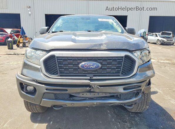1FTER4FH5KLA91073 2019 FORD RANGER Gray Դիմացի տեսք
