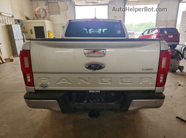1FTER4FH5KLB05473 2019 FORD RANGER Silver Вид ззаду