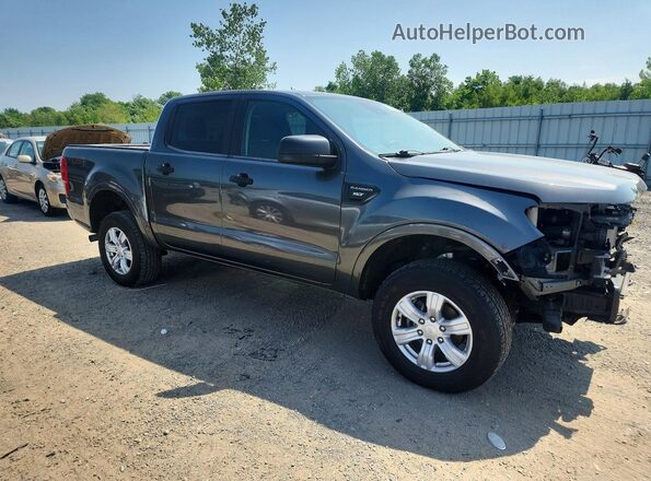 1FTER4FH5KLB10169 2019 FORD RANGER Gray Przód prawy