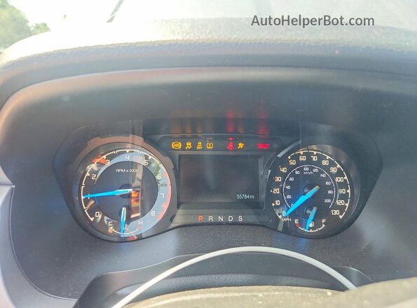 1FTER4FH5KLB10169 2019 FORD RANGER Gray Widok zestawu wskaźników