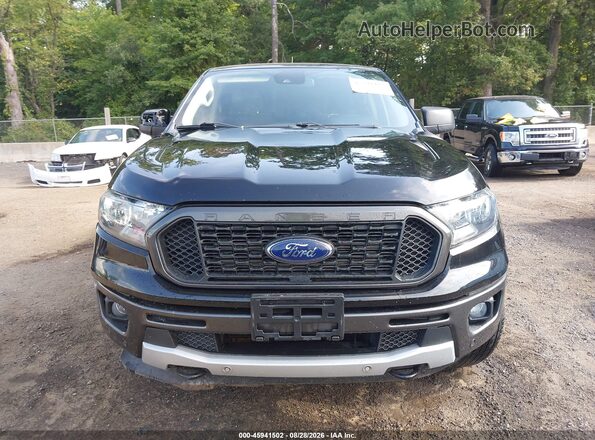 1FTER4FH5KLB10625 2019 FORD RANGER Черный Вид задней части салона