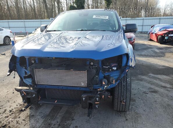 1FTER4FH5KLB20040 2019 FORD RANGER Blue Front view