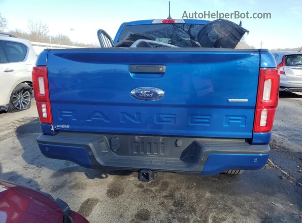 1FTER4FH5KLB20040 2019 FORD RANGER Blue Rear view