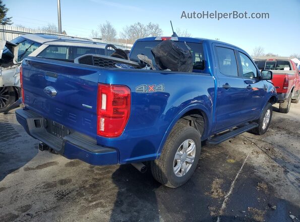 1FTER4FH5KLB20040 2019 FORD RANGER Blue Rear right