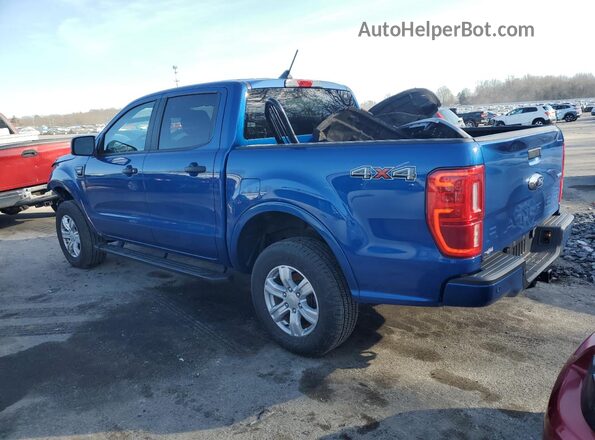 1FTER4FH5KLB20040 2019 FORD RANGER Blue Rear left