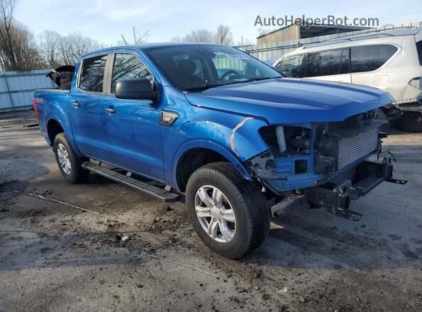1FTER4FH5KLB20040 2019 FORD RANGER Blue Front right