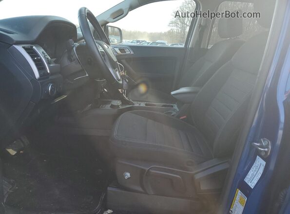 1FTER4FH5KLB20040 2019 FORD RANGER Blue Front interior view