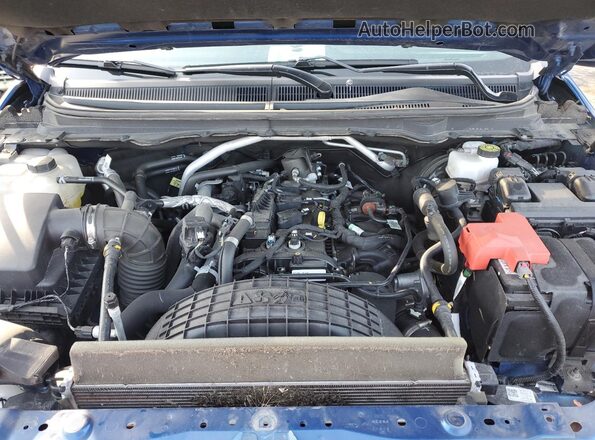 1FTER4FH5KLB20040 2019 FORD RANGER Blue Rear interior view